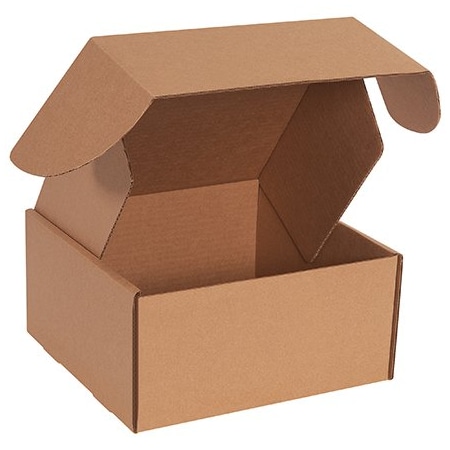 Bsc Preferred 10 x 10 x 5'' Kraft Deluxe Literature Mailer, 50PK BUY00014485